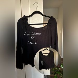 Loft blouse Size L $5